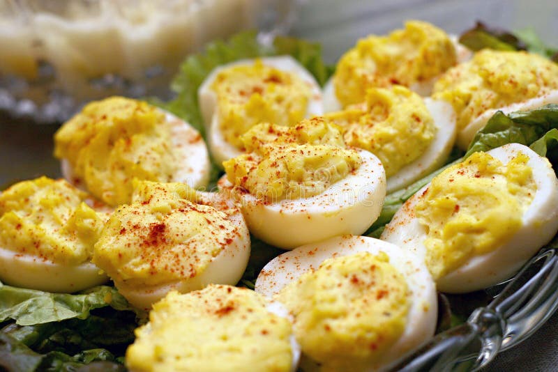 Deviled Eggs royalty free stock images