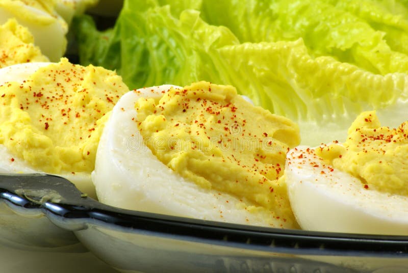 Deviled Eggs royalty free stock images