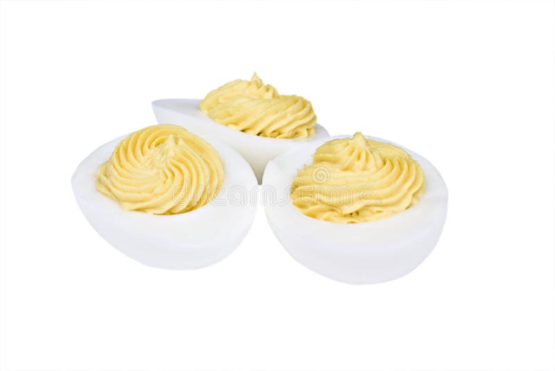 Deviled eggs royalty free stock photos