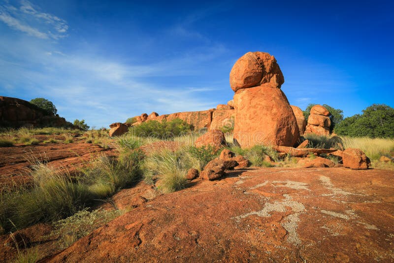 Devils Marbles, Northern Territory Australia royalty free stock photos
