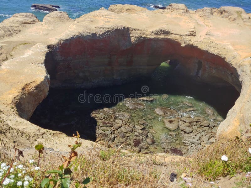 Devils Punch Bowl the Old Disused A3 Uk Stock Image Image of