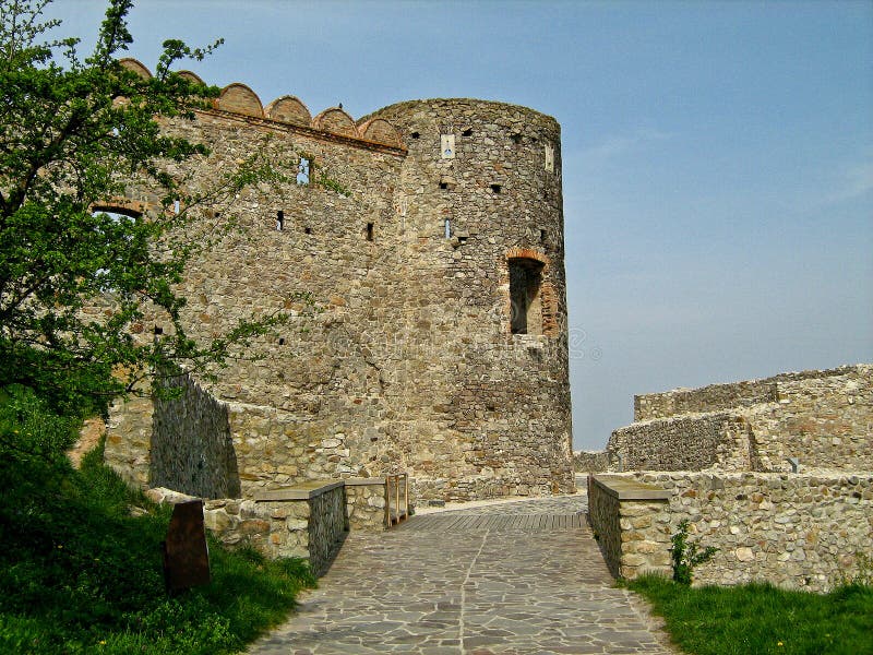 Devin Castle, Bratislava, Slovacchia fotografia stock Devin Castle, Bratislava, Slovacchia fotografia stock