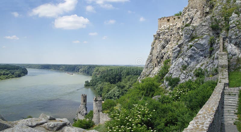 The Devin castle