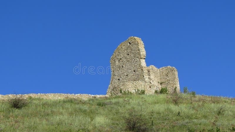 Devin Castle stock photo