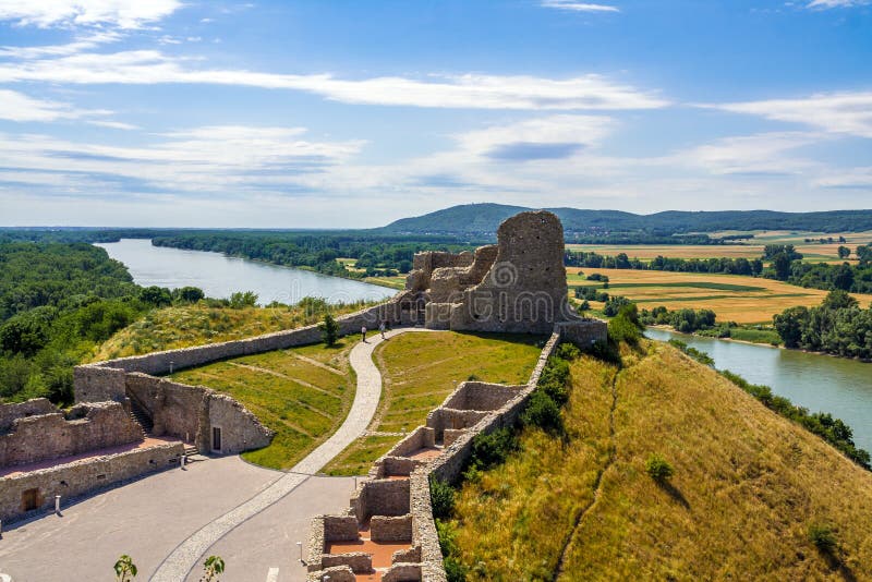 Devin castle in Slovakia