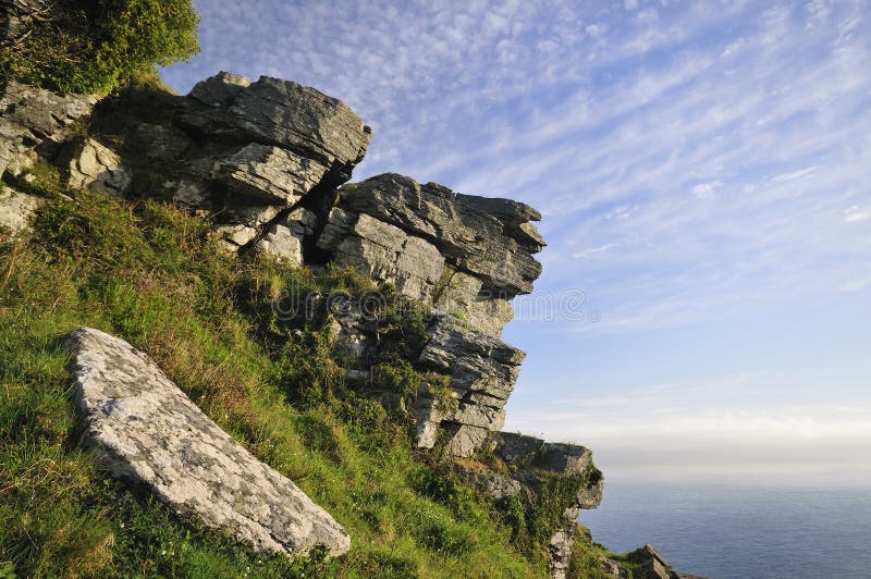 Devonian Limestone Rock Outcrop Stock Photo Image 15242502