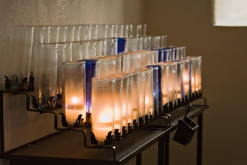 Devotional Candles stock photo. Image of candles, catholic 2986778