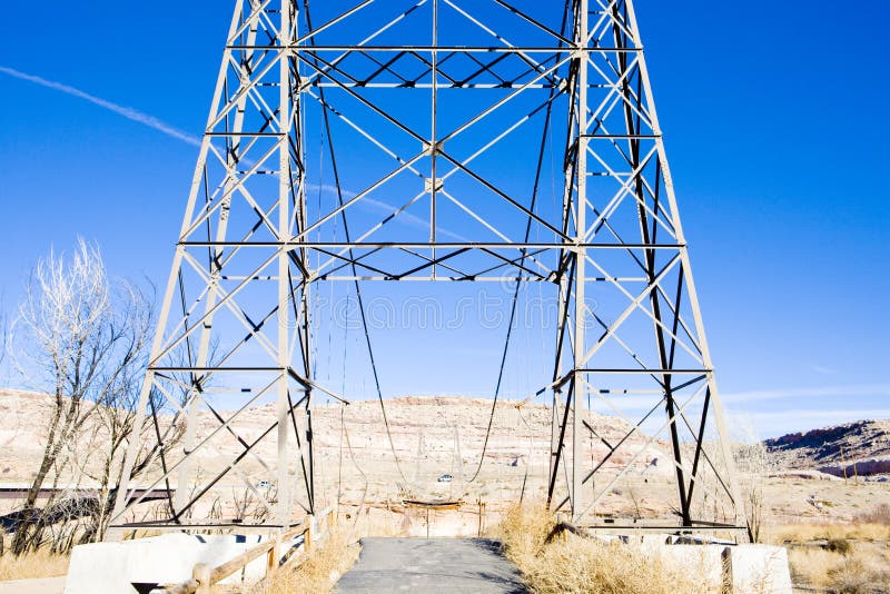 Dewey Bridge, Utah, USA stock image. Image of suspension - 239340697