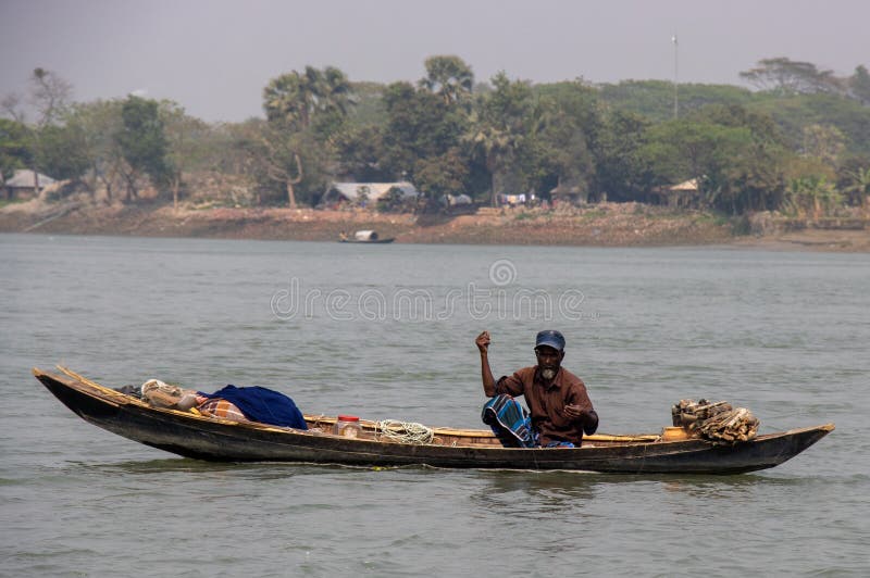 Small Fishing Village Bangladesh Stock Photos - Free & Royalty