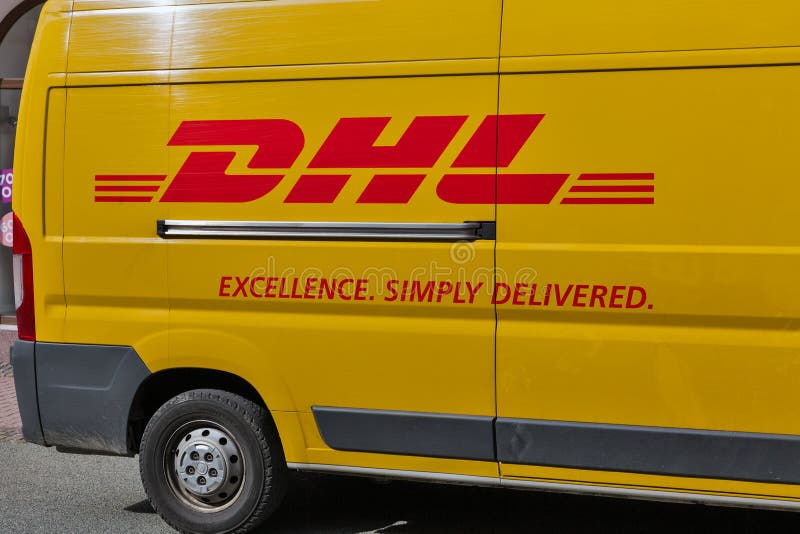Dhl Global Delivery Service Editorial Photo - Image of global, ground ...