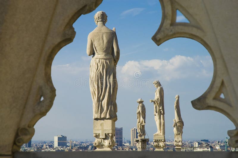Di duomo il milano royaltyfri bild
