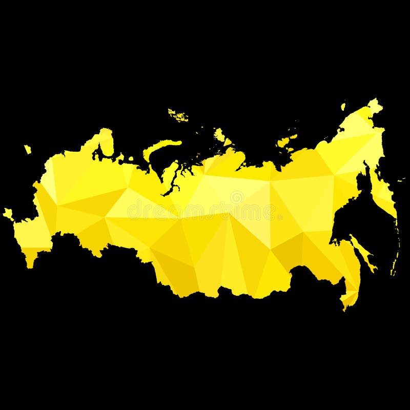 Original, abstract, gold-colored map of the Russian Federation high resolution with the Crimea. Vector illustration. Original, abstract, gold-colored map of the Russian Federation high resolution with the Crimea. Vector illustration.
