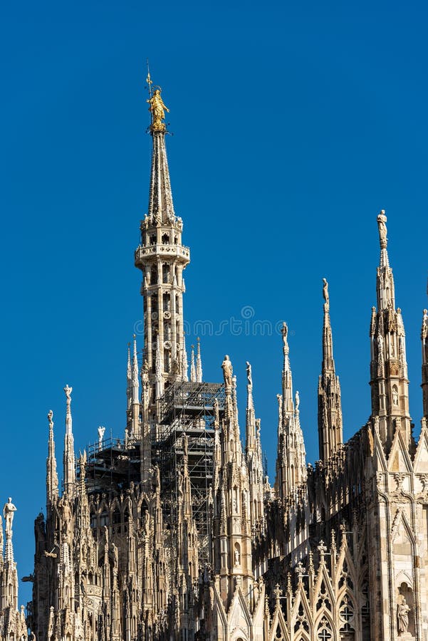 Di Milão - Milan Cathedral - Lombardy Itália do domo imagem de stock Di Milão - Milan Cathedral - Lombardy Itália do domo imagem de stock