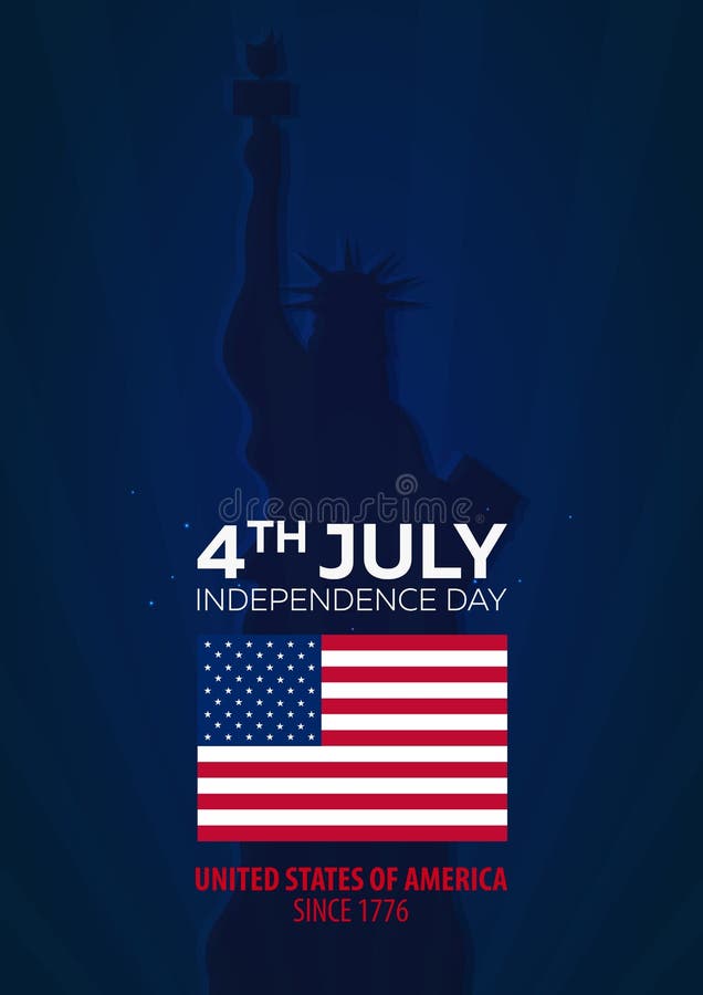 Dia da Independência americano ô Julho Fundo do molde para cartões, cartazes, folhetos e folheto Ilustração do vetor ilustração do vetor Dia da Independência americano ô Julho Fundo do molde para cartões, cartazes, folhetos e folheto Ilustração do vetor ilustração do vetor