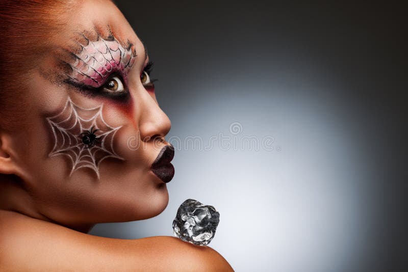 Halloween. Refrescar com gelo fotos de stock royalty free