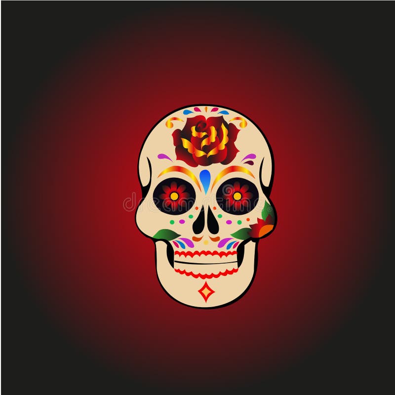 Dia De Muertos lub nieboszczyk dzień ilustracji Dia De Muertos lub nieboszczyk dzień ilustracji
