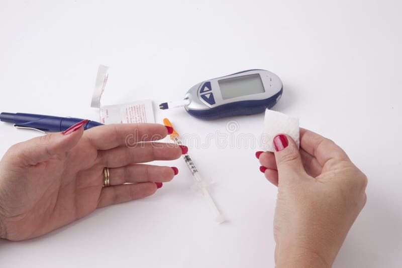Diabetes stock images
