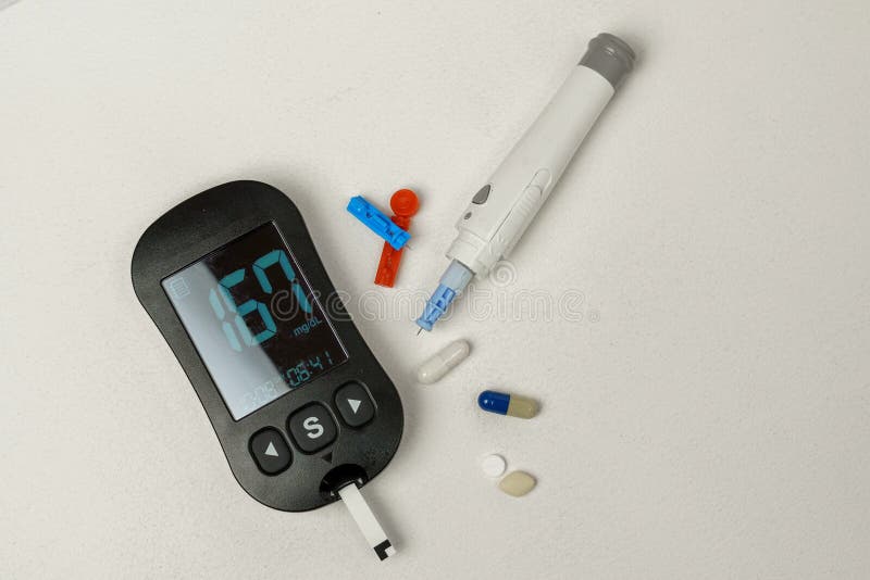 Diabetes Treatment Kit with Digital Blood Glucose Meter, Lancets
