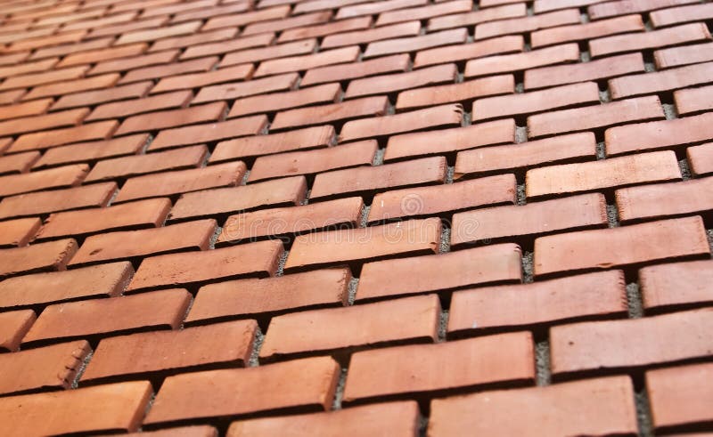 Diagonal brick structure