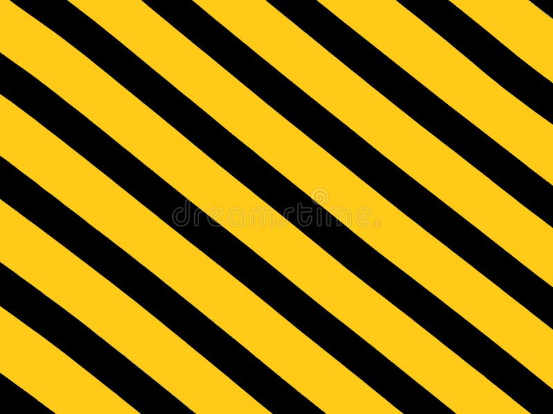 Diagonal Black Stripes on a Yellow Background. Stock Illustration -  Illustration of elegant, close: 231401075