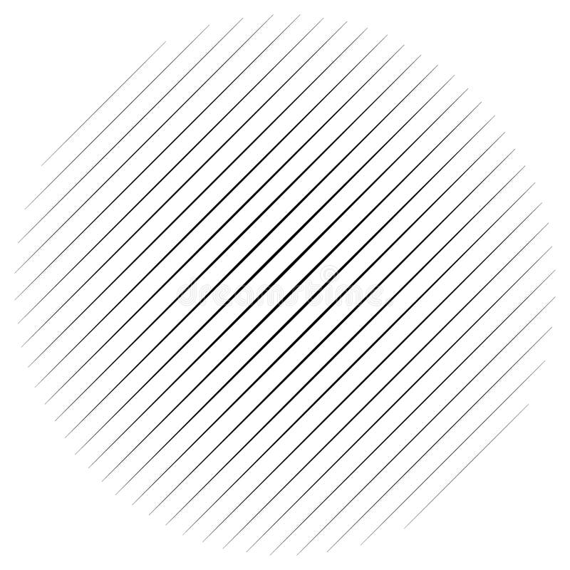 Diagonal, Oblique Lines Abstract Geometric Circle. Slanting, Slope ...