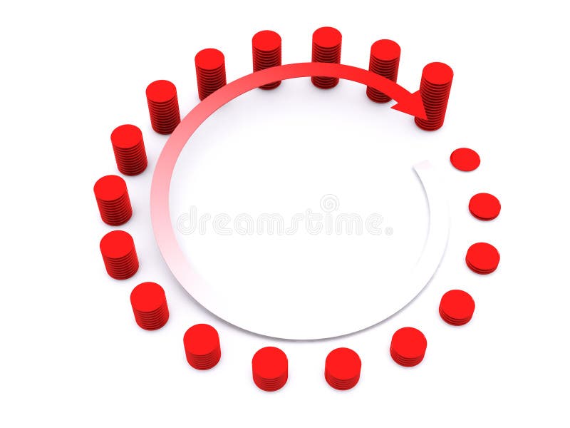 Diagram stock illustration