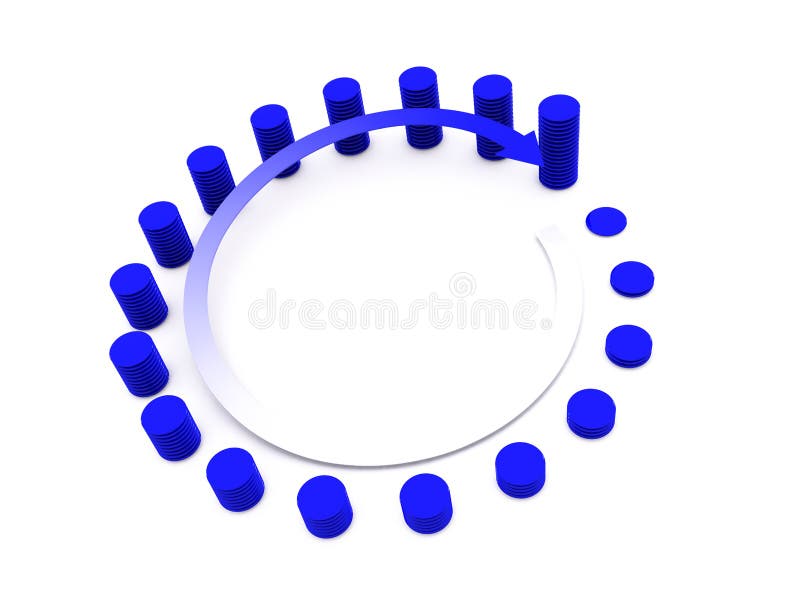 Diagram stock illustration