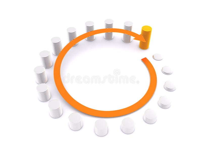 Diagram vector illustration