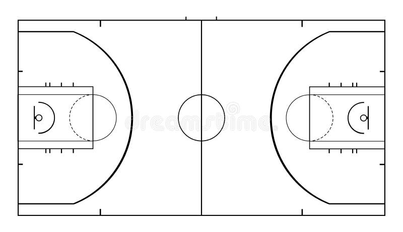 printable basketball full court diagram