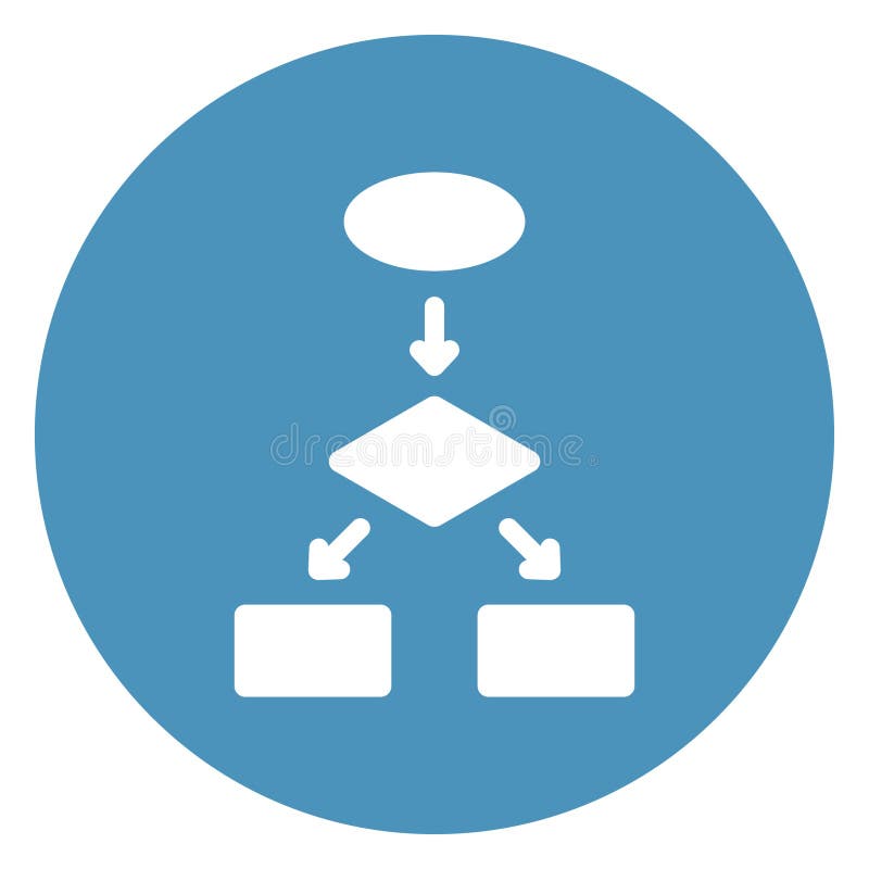 Diagram, flowchart Isolated Vector Icon Which can easily modify or edit stock illustration Diagram, flowchart Isolated Vector Icon Which can easily modify or edit stock illustration