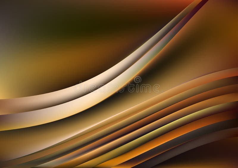 Diagram för digital bakgrundsvektor för orange linje vektor illustrationer