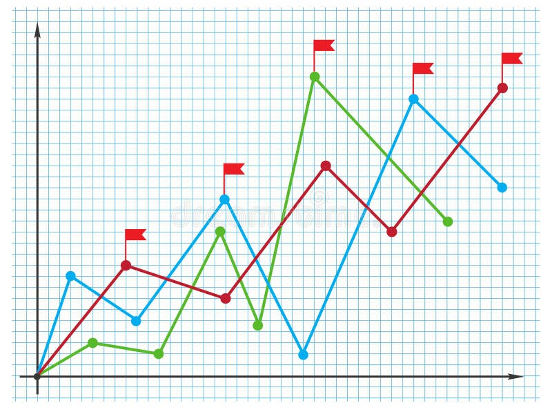 Diagram vector stock illustration