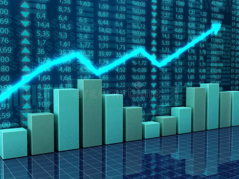 diagramekonomifinans stock illustrationer diagramekonomifinans stock illustrationer