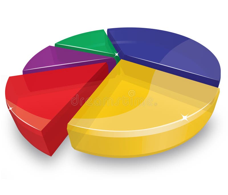 Diagramme Circulaire 3d Illustration De Vecteur Illustration Du Circulaire 11515653