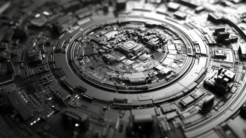 Diagramă circuit computer royalty free stock photography