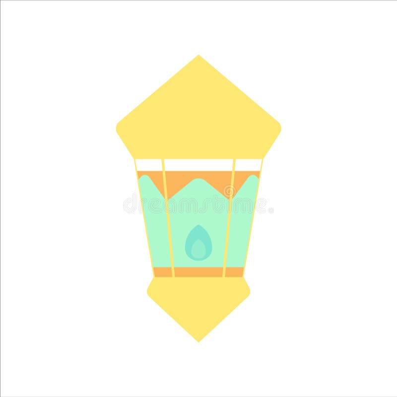 Diagramă ramadan kareem cu lamă colorată și lambrifiant pastel cu mubarak, cu lamă plată și cu vectorul de fond vector illustration