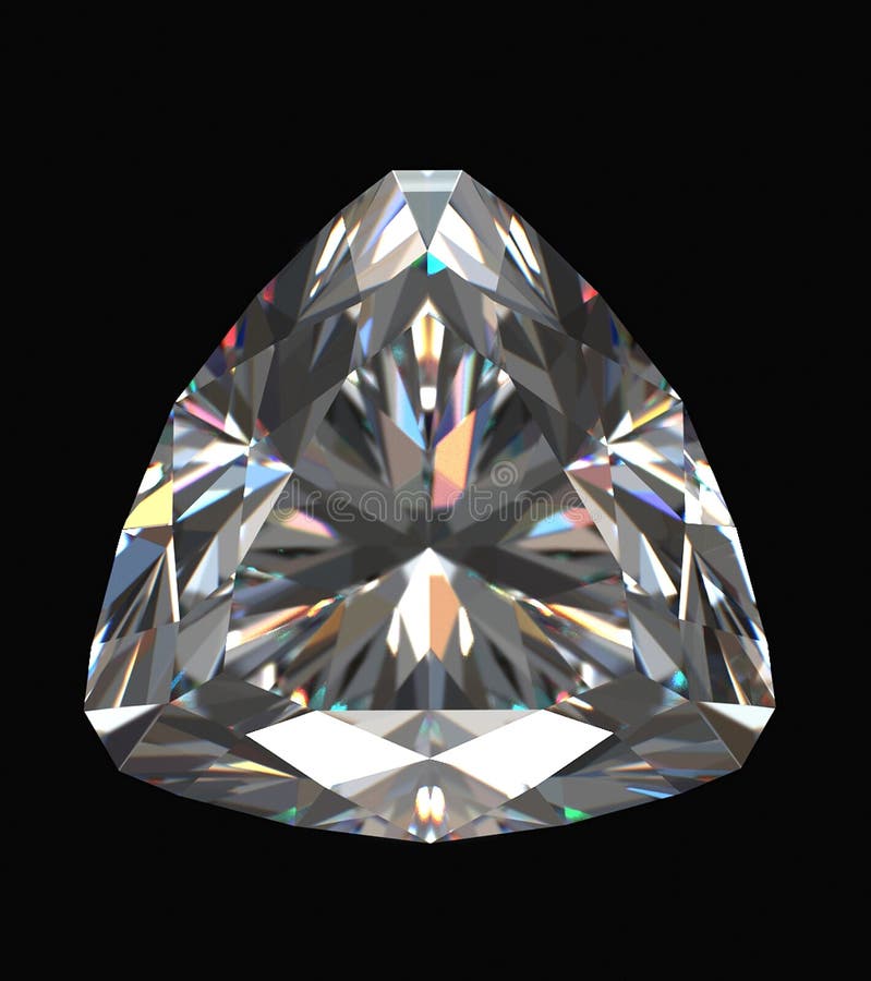 Diamante isolado no fundo preto ilustração royalty free Diamante isolado no fundo preto ilustração royalty free