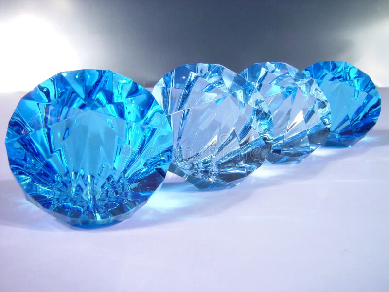 Diamanti blu immagine stock Diamanti blu immagine stock