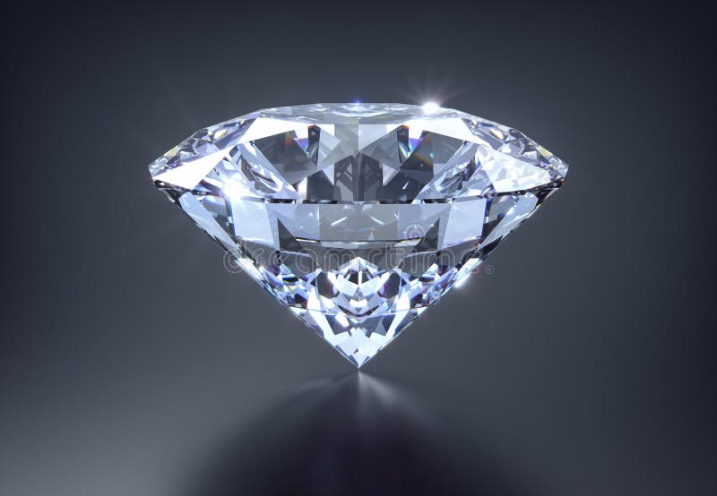 Diament na czarnym tle royalty ilustracja Diament na czarnym tle royalty ilustracja