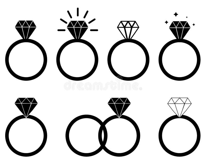 Diamentowy pierścionek zaręczynowy na białym tle Diamentowego pierścionku ikona dla twój strona internetowa projekta, logo, app, ilustracja wektor Diamentowy pierścionek zaręczynowy na białym tle Diamentowego pierścionku ikona dla twój strona internetowa projekta, logo, app, ilustracja wektor
