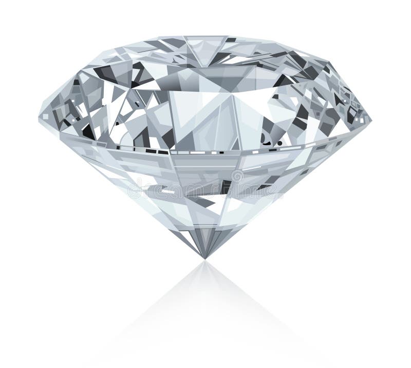 Klasický a realistický diamant.