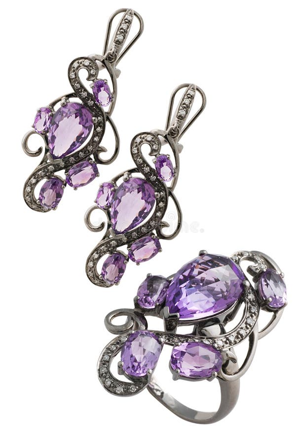 Diamond accessories set stock image. Image of accessory 43112669