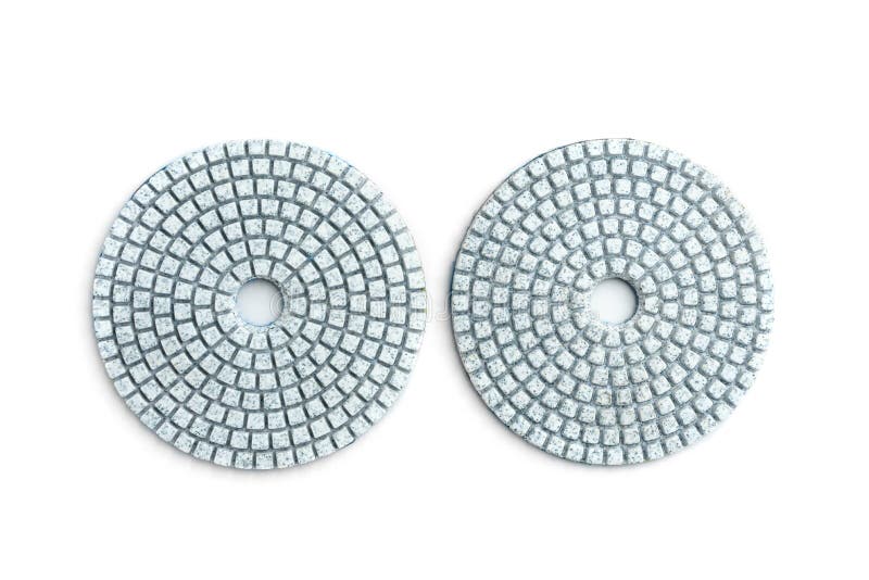 Diamond Flexible Abrasive Disc for Grinding Machine Isolated on White