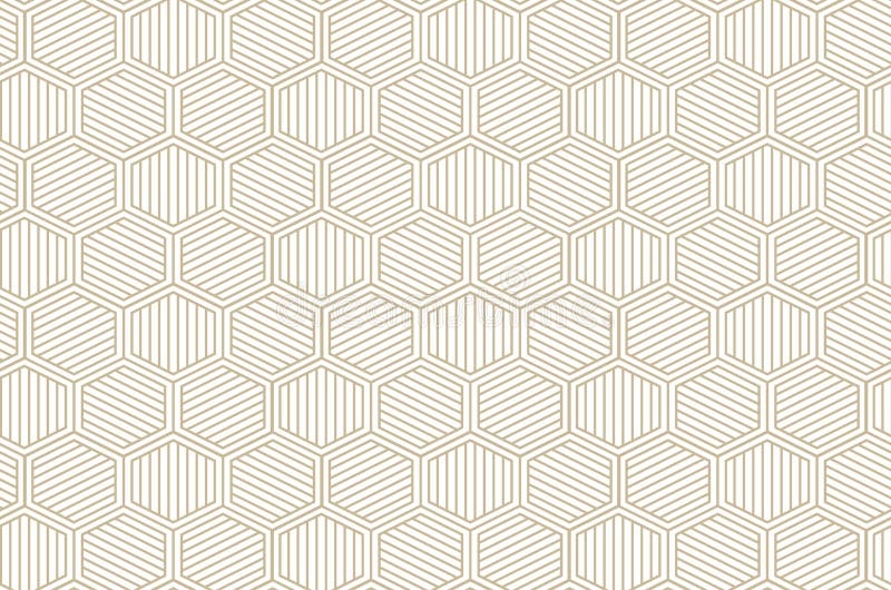 Diamond pattern Modern stylish texture with rhombuses, squares . Seamless vector. Repeating geometric tiles. Gold and white