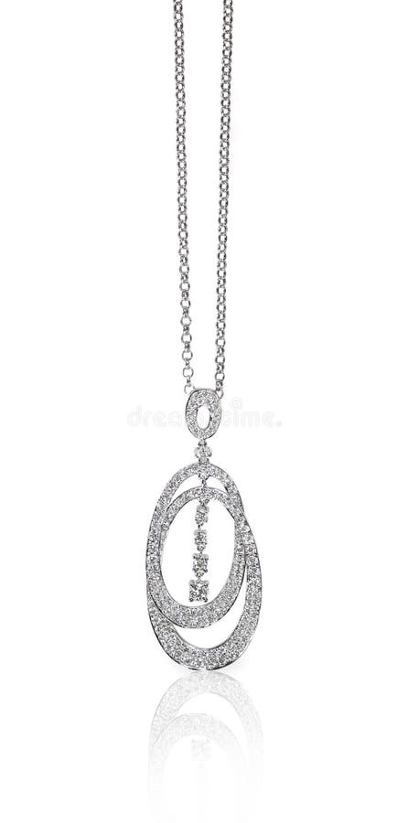 Diamond Pendant Necklace on a chain