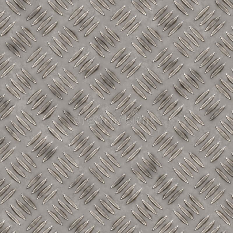 Diamond plate royalty free illustration