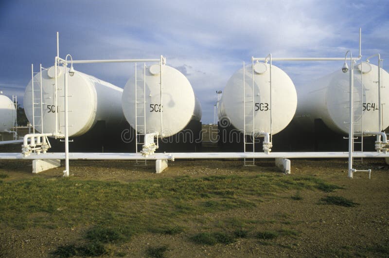 Diamond Shamrock Oil Tanks at Turpin, OK