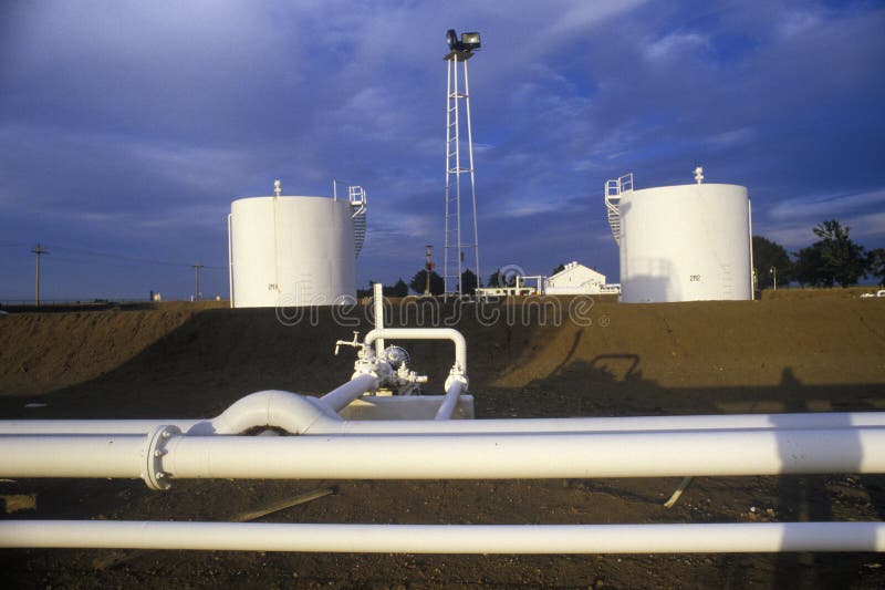 Diamond Shamrock Oil Tanks at Turpin, OK