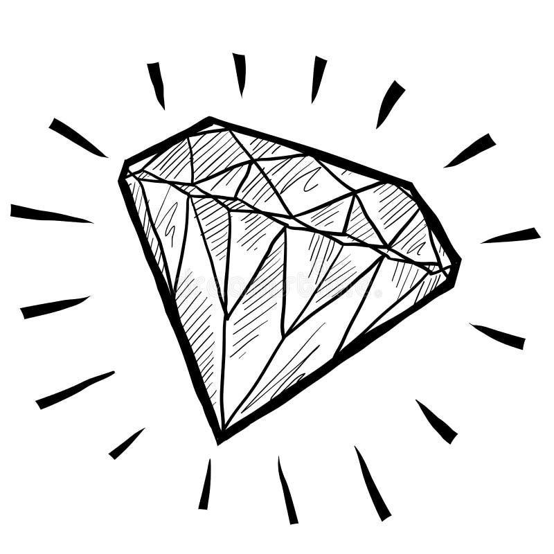 diamond sketch