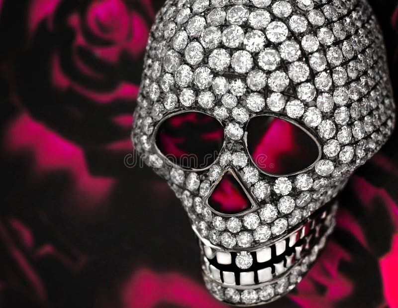 Diamond Skull Royalty Free Stock Image Image 6743316